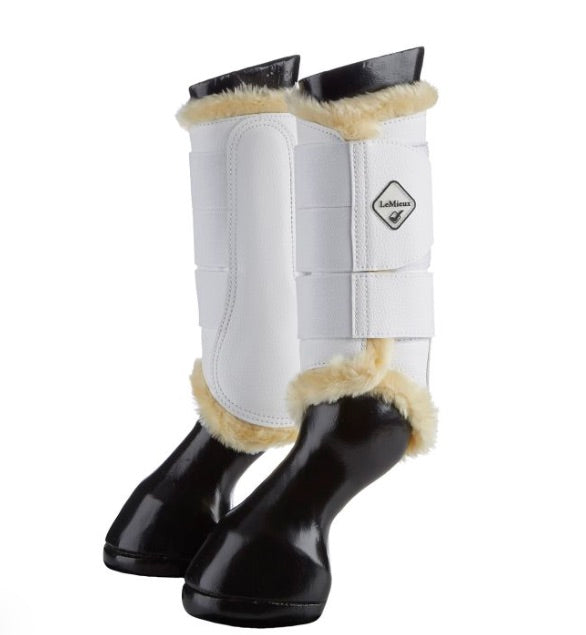 LeMieux Fleece Lined Boots White
