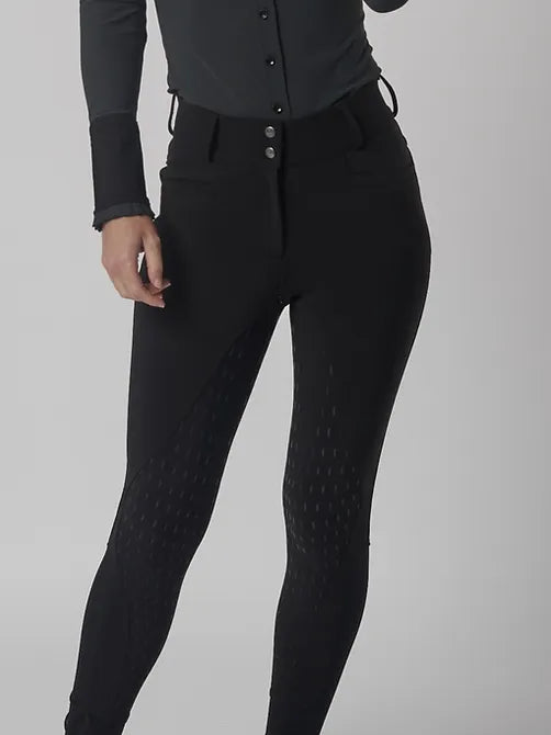 Aviar high rise Full Grip breeches black