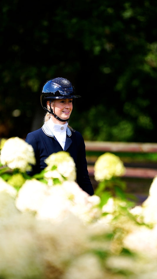 Lamantia Couture Sportive Jacket Blue Shiny Lurex