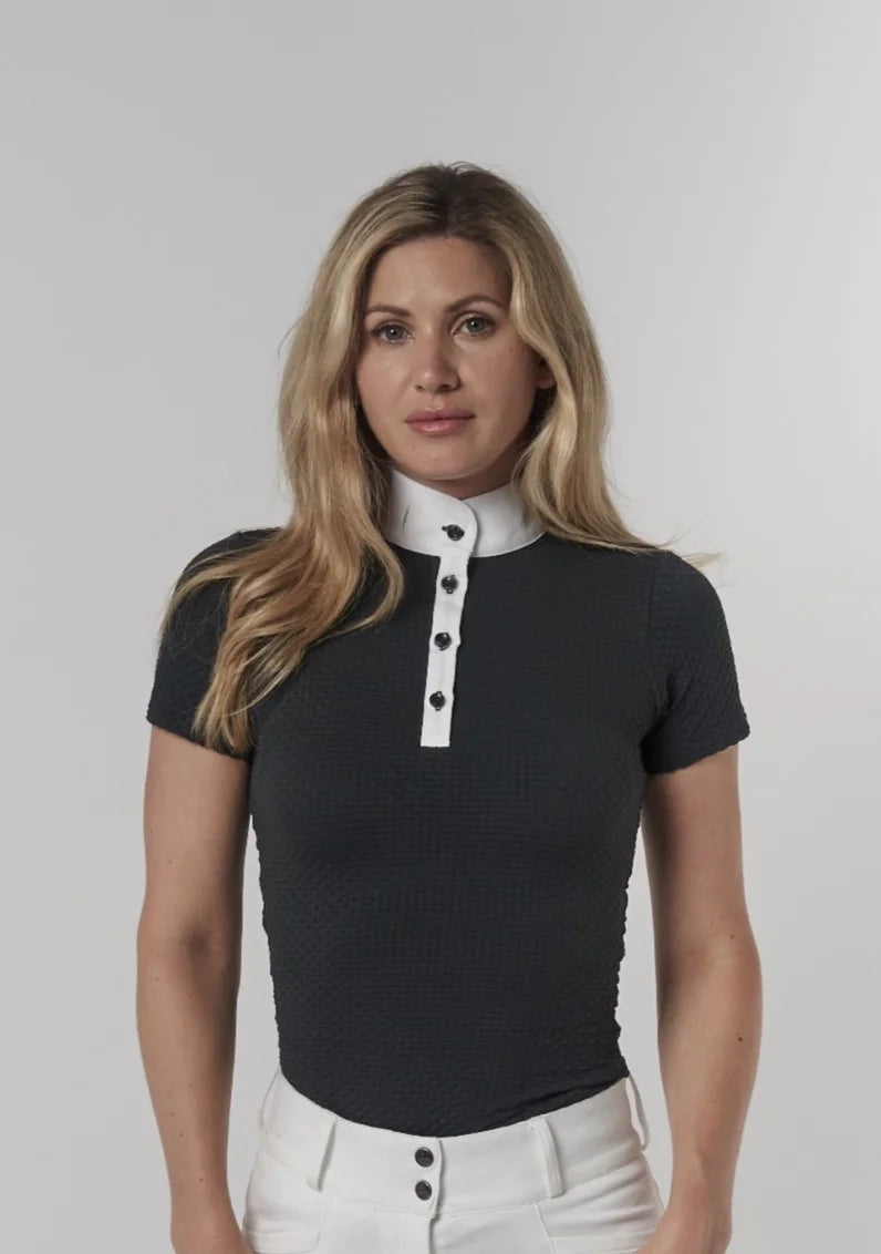 Aviar Show Shirt in Anthracite