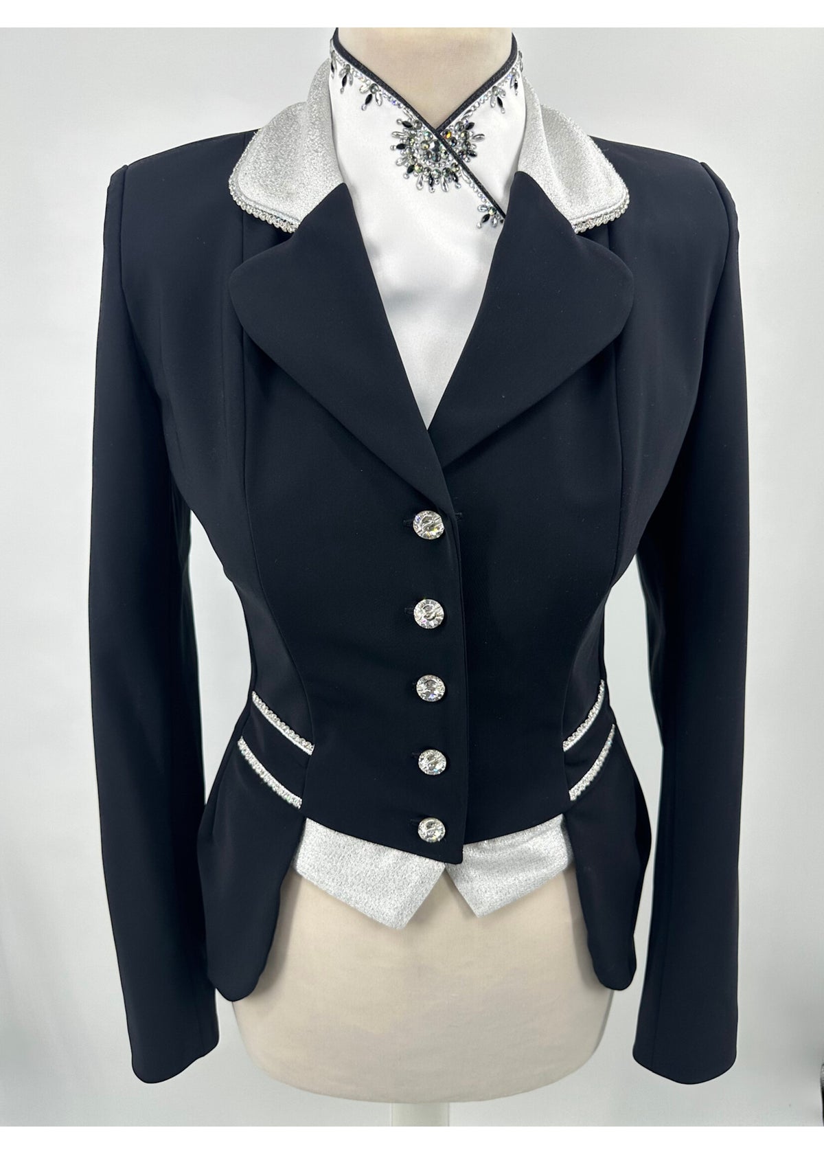 DEMO Lamantia Couture Mini Frack LE Classic Silver maat 36