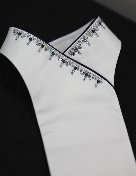 Swarovski Plastron Lamantia Crystal silver Saffier