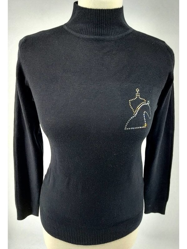 Equestrian style coltrui swarovski one size