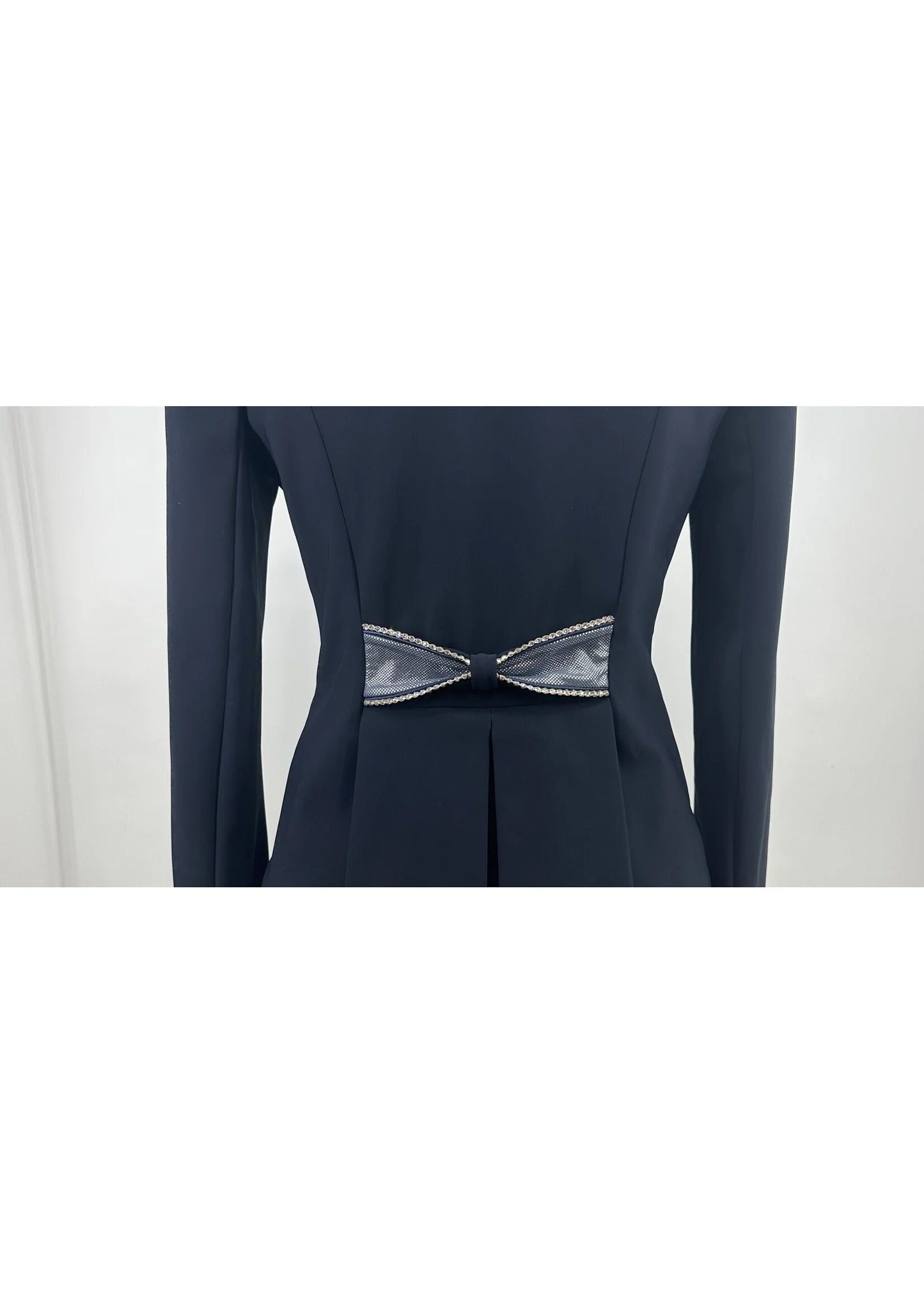 Lamantia Couture Wedstrijdjas sportief donker blauw le 80