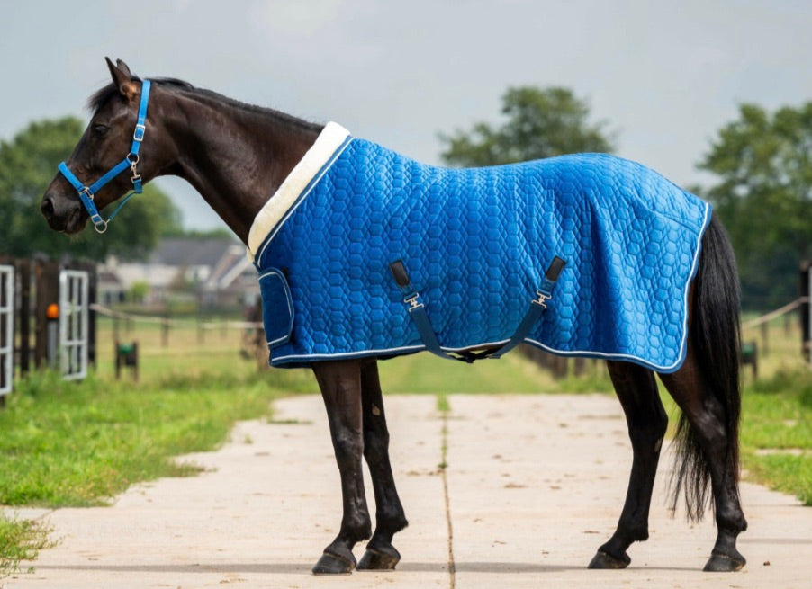 Showtime Tropical Deken Blue