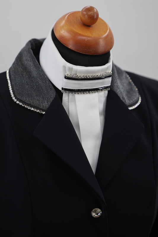 Plastron Swarovski Lamantia Couture Lak Patent