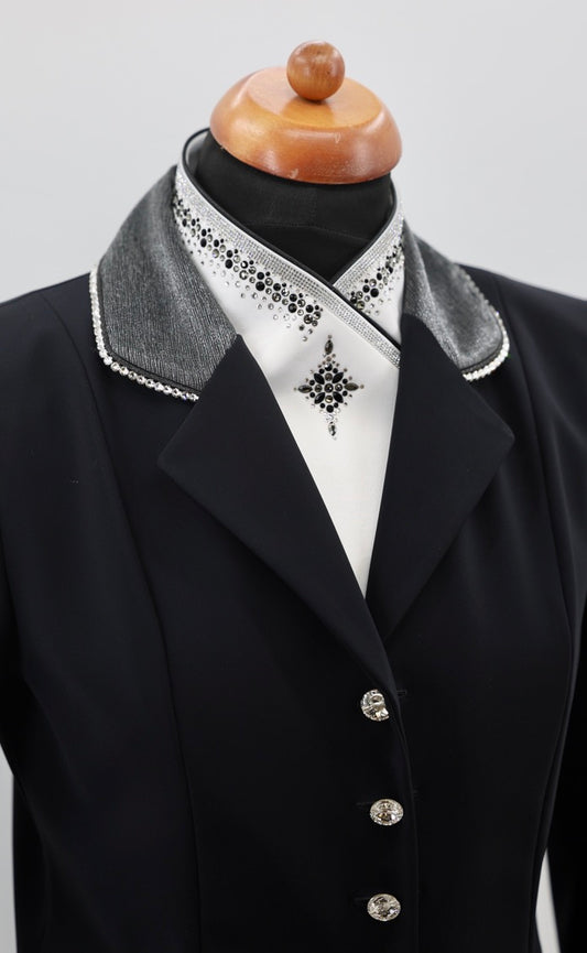 Swarovski Plastron Lamantia Crystal Touch of silver Tex