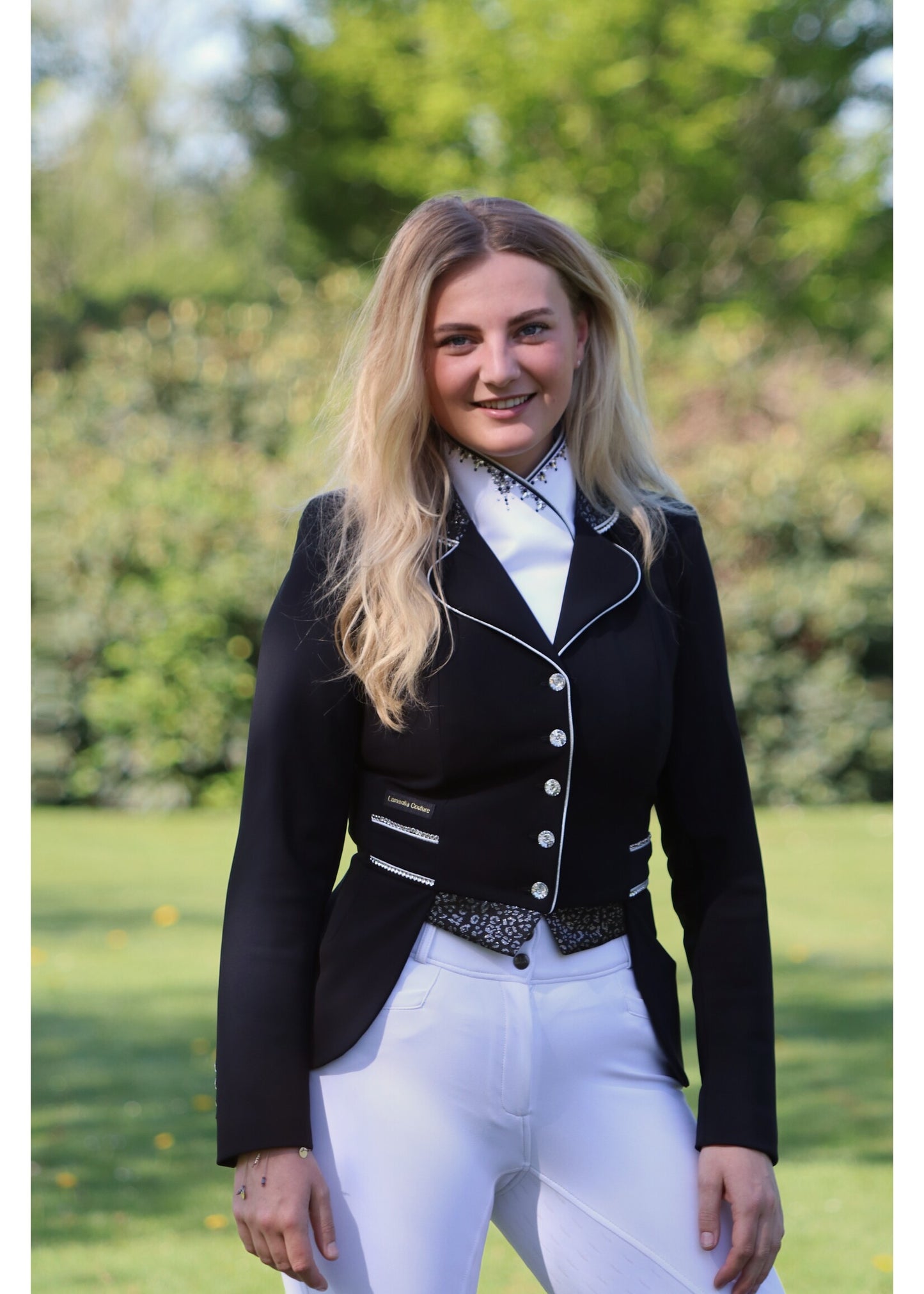 Lamantia Couture Mini Frack Black LE Silver Panther