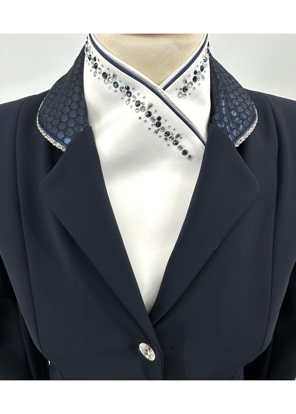 Plastronique by Lamantia classic crystal blue sparkle