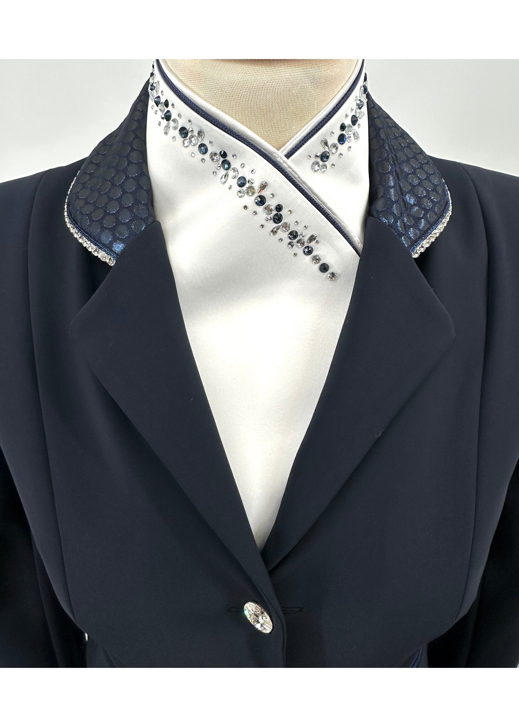 Plastronique by Lamantia classic crystal blue sparkle