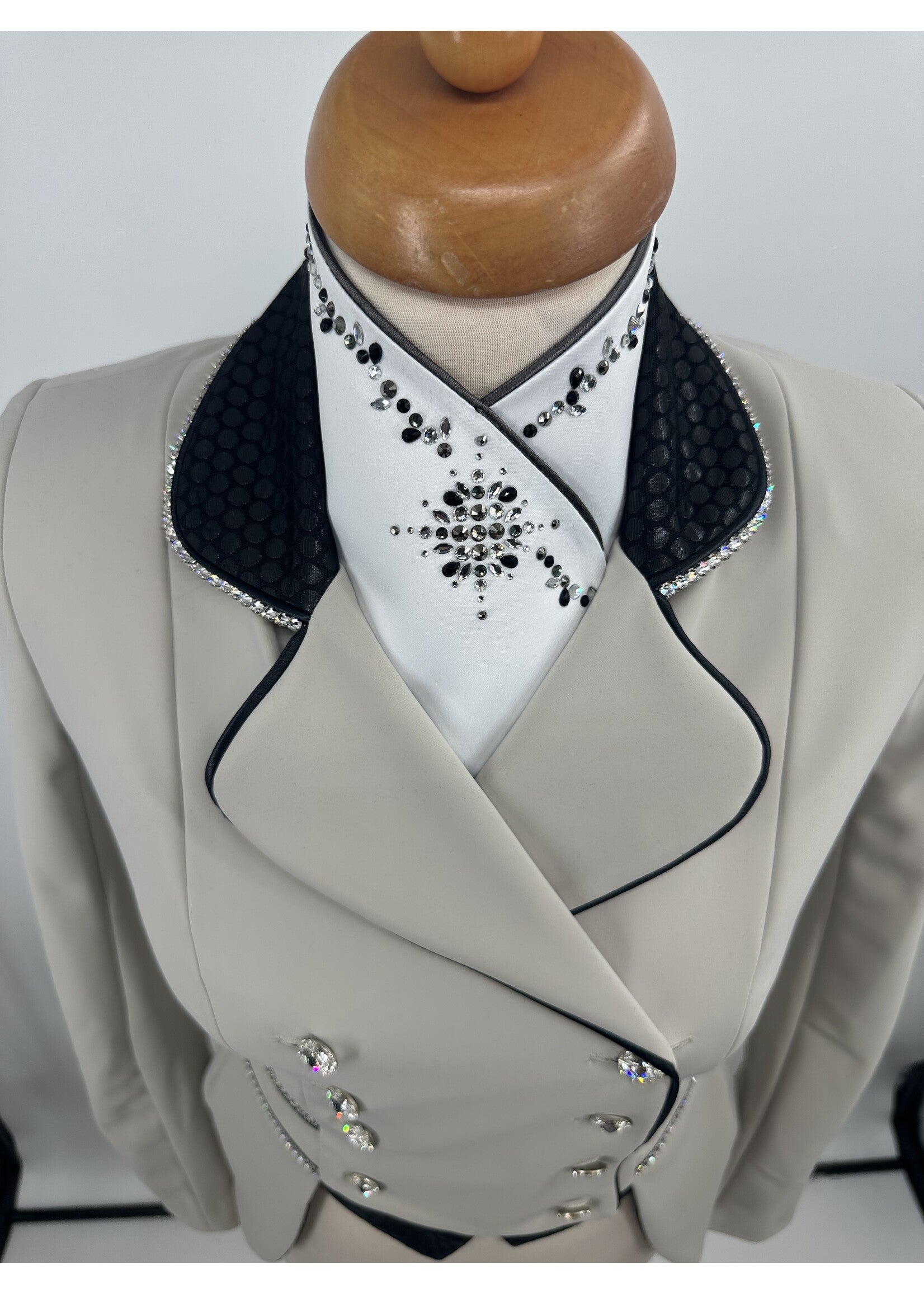 Lamantia Couture Mini Frack Beige LE Classic Black Classic Dot