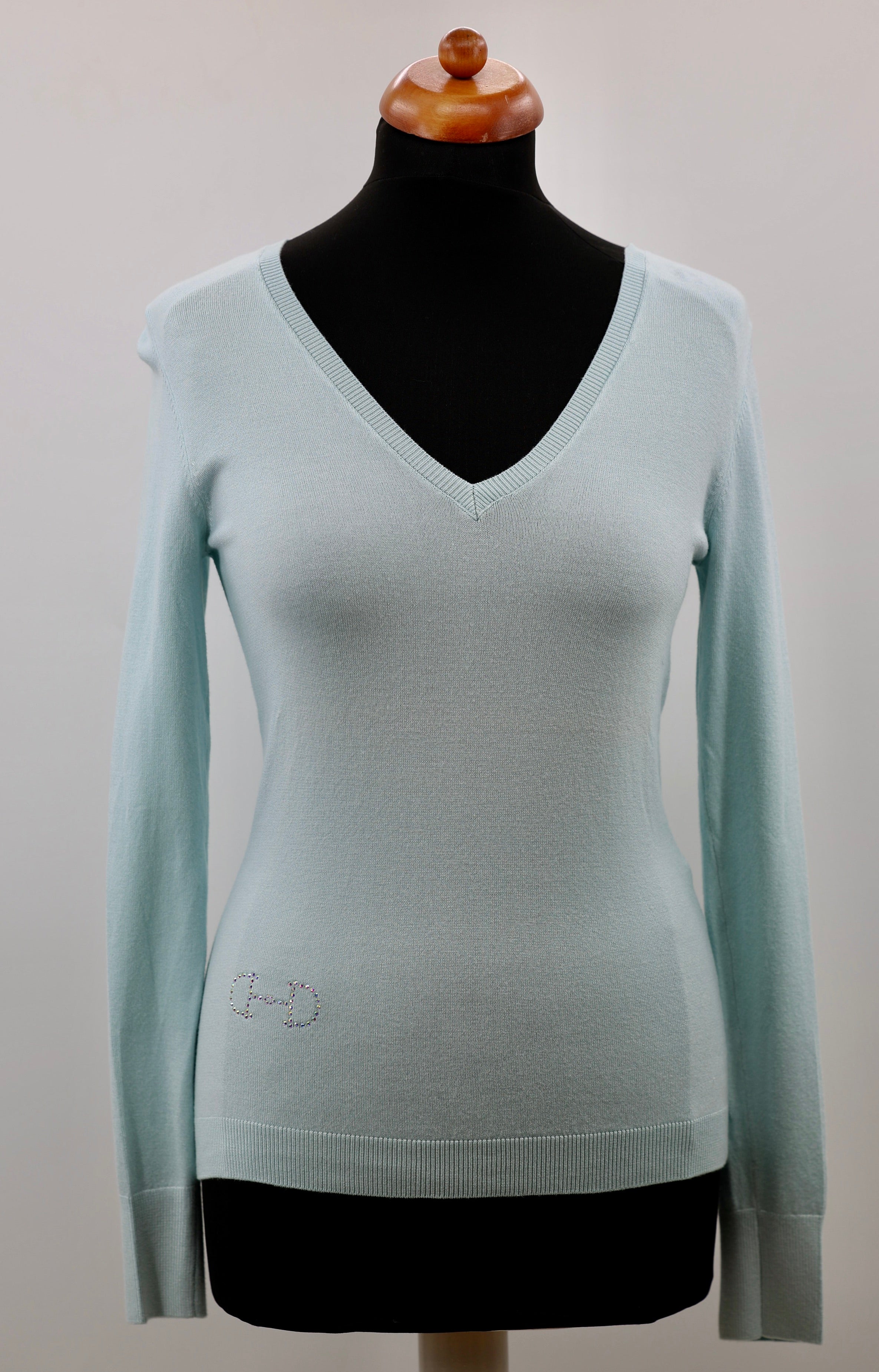 Equestrian Style NoConcept Swarovksi Bit V-Hals Mint