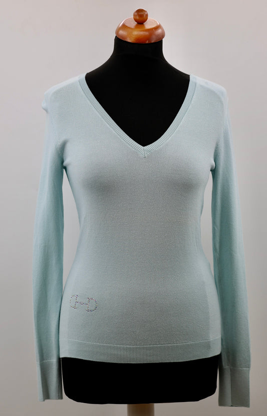 Equestrian Style NoConcept Swarovksi Bit V-Hals Mint