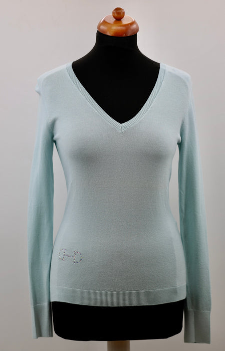 Equestrian Style NoConcept Swarovksi Bit V-Hals Mint