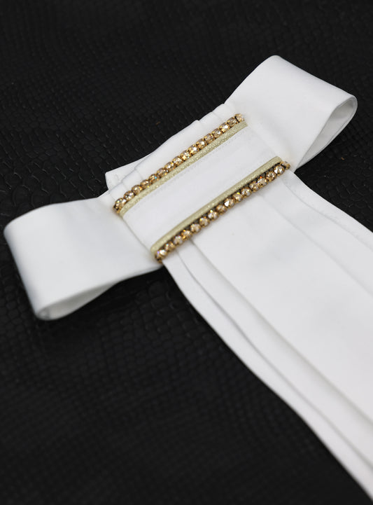 Swarovski plastron Classic LCN Gold plus