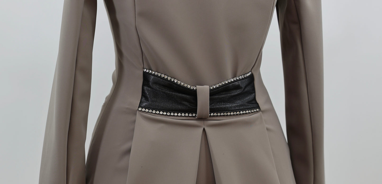 Lamantia couture Sportive Taupe Lurex Design