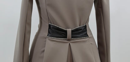 Lamantia couture Sportive Taupe Lurex Design