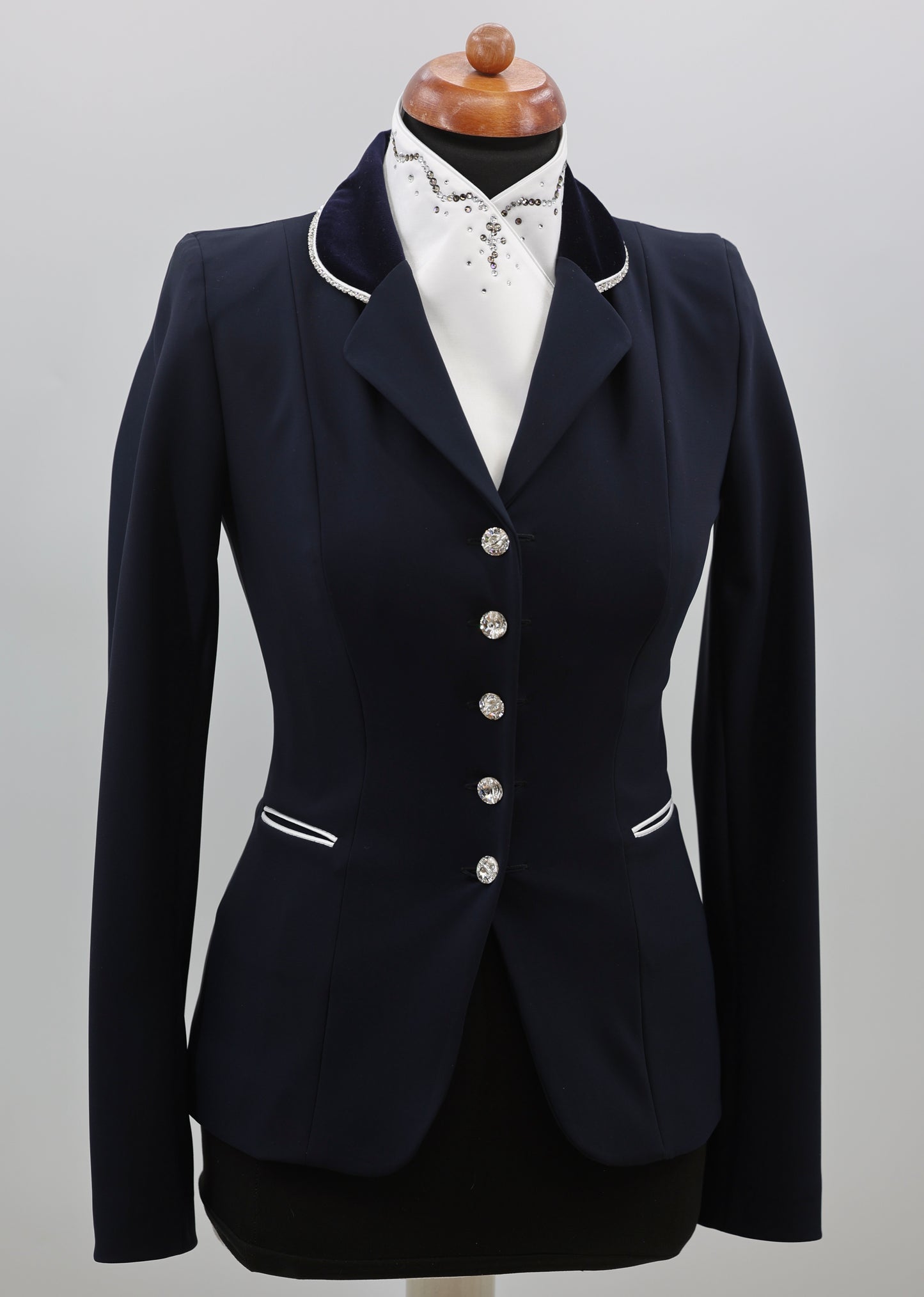 Lamantia Couture sportief classic velvet dark blue