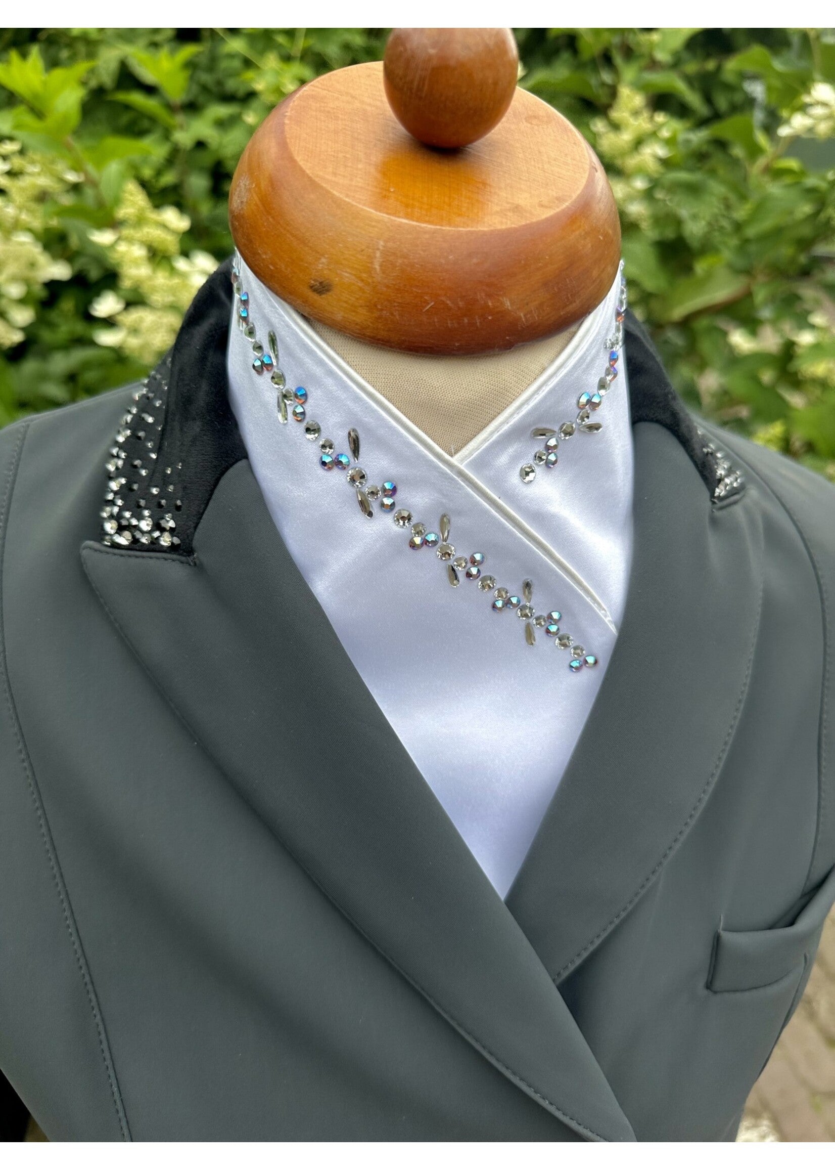 Plastron swarovski Plastronique by Lamantia classic crystal Crystal AB