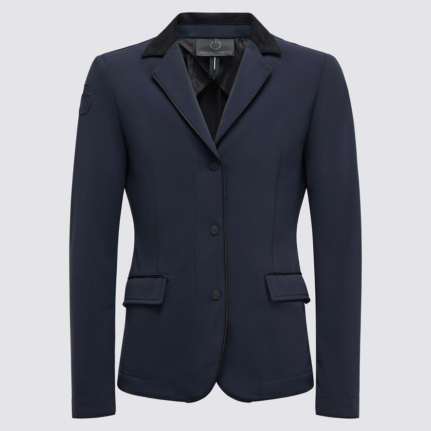 Cavalleria Toscana kids competition jacket blue Size 10 ***