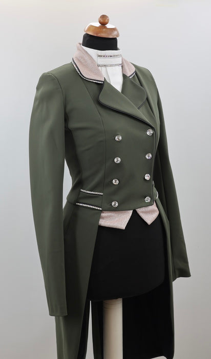 Lamantia Couture Frack Kaki Green Rose