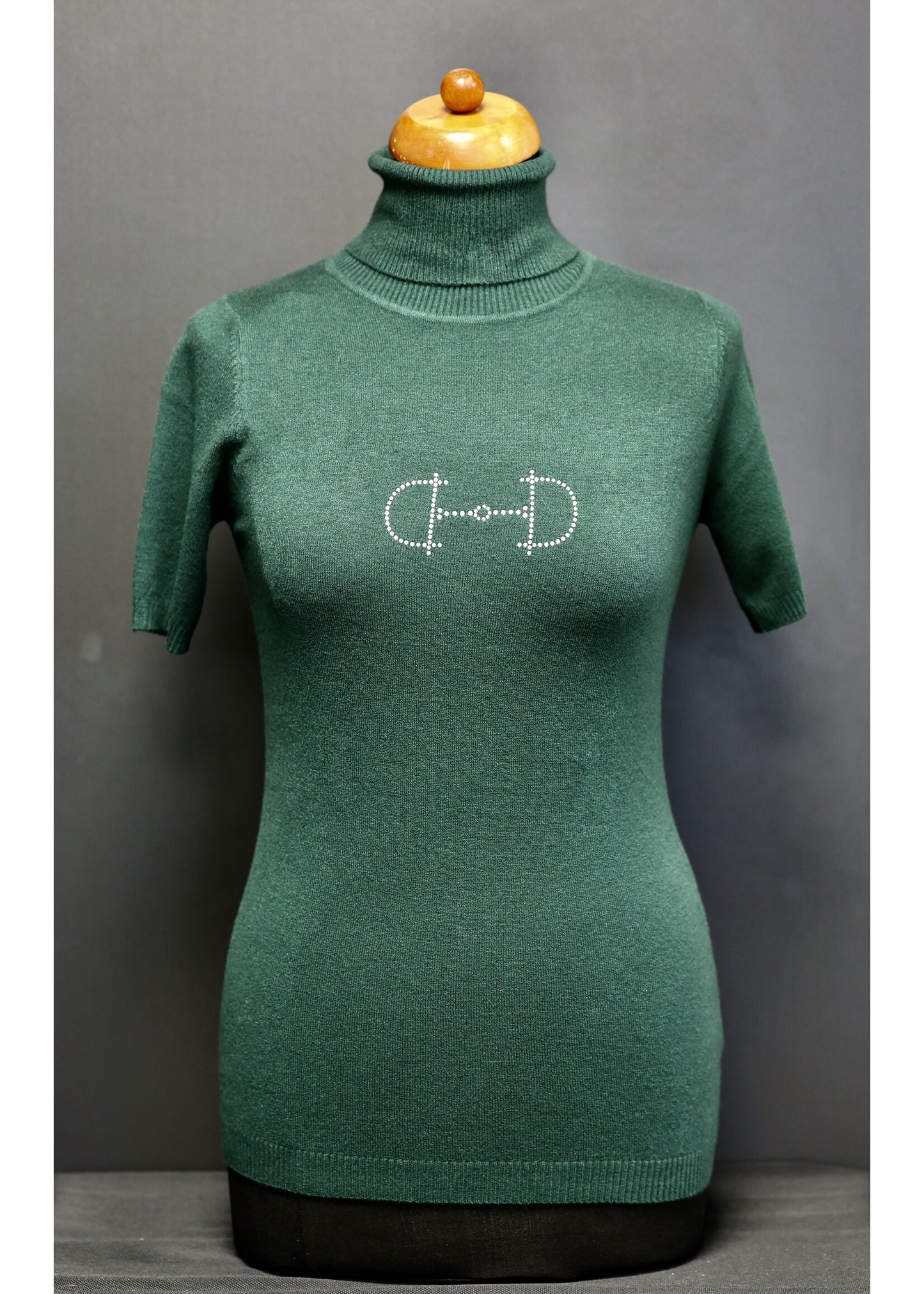 Lamantia couture Swarovski col trui short sleeve