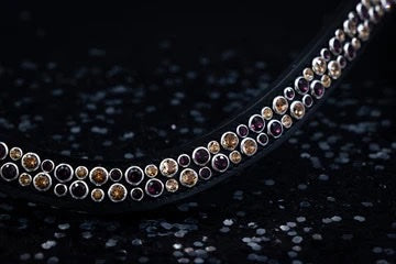 SWAROVSKI DELUXE BROWBAND SMOKED TOPAZ