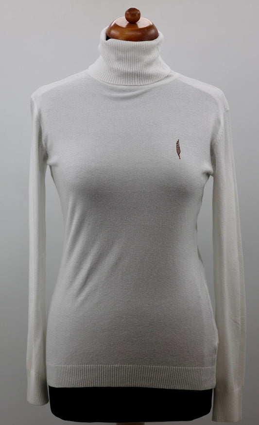 Equestrian Style Aviar Signature Swarovksi Beige