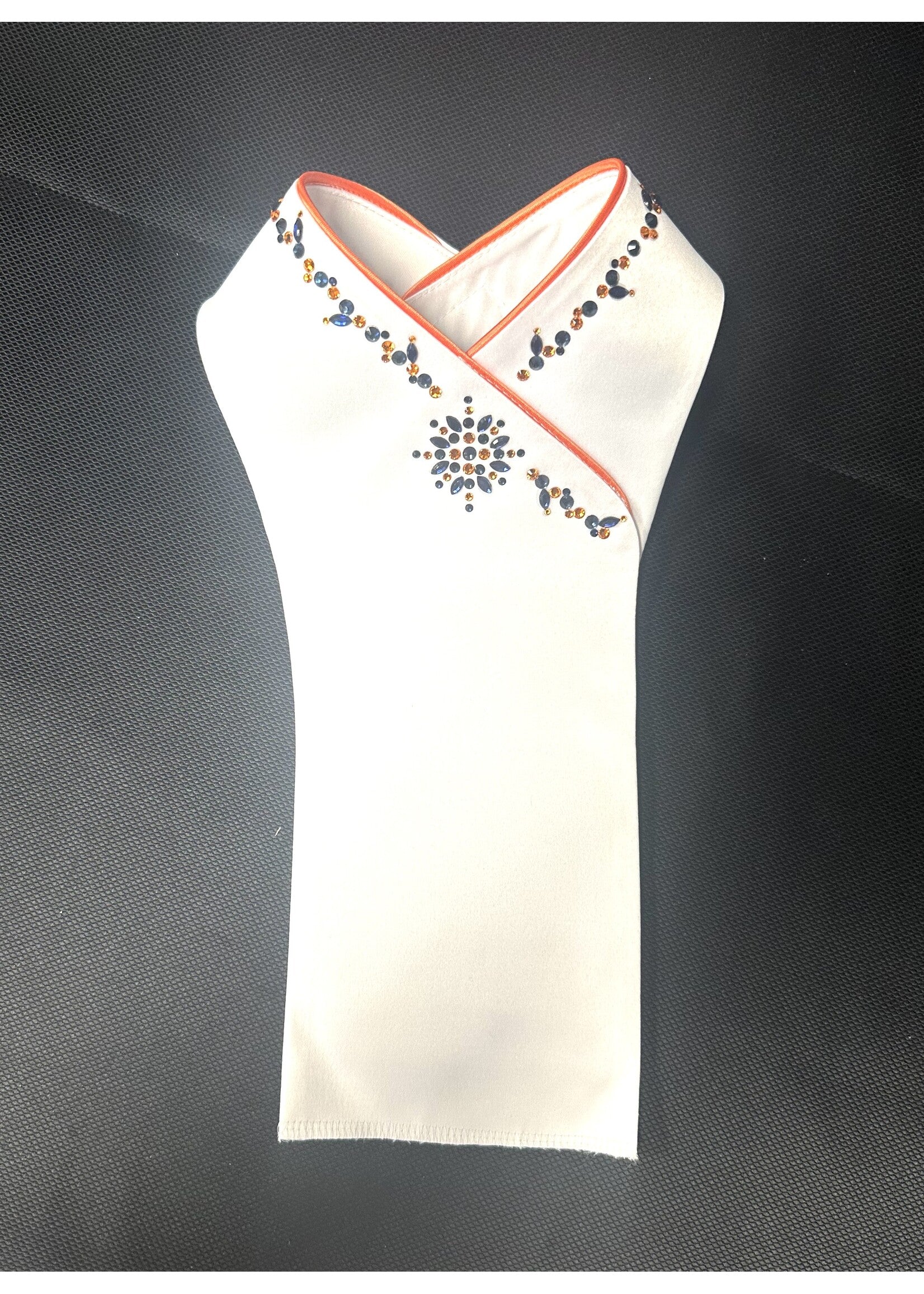 Plastron swarovski Plastronique by Lamantia classic white dutch