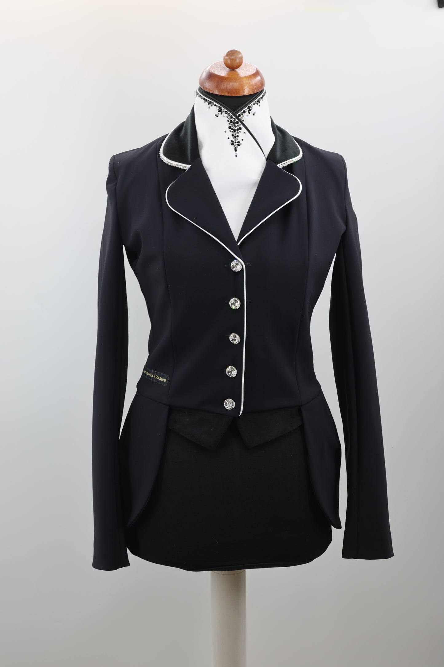 Lamantia couture Mini Frack Black Classic