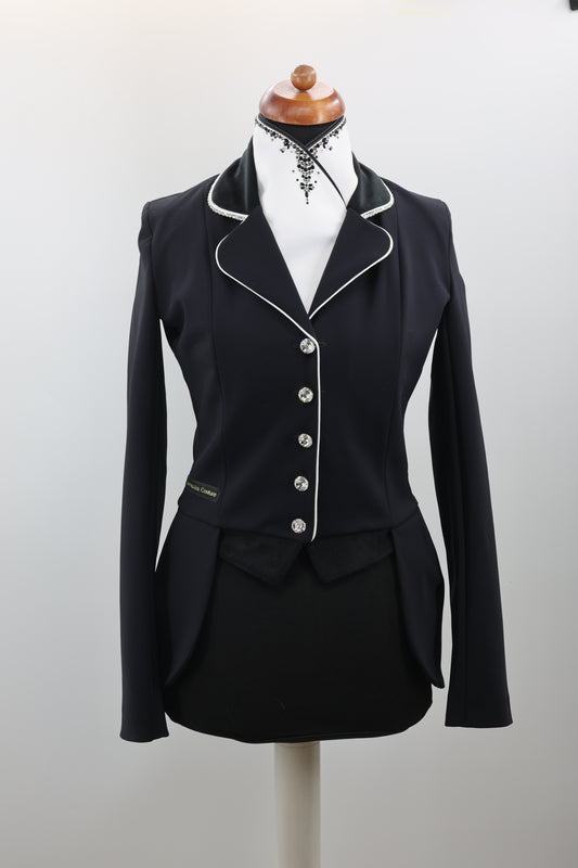 Lamantia couture Mini Frack Black Classic