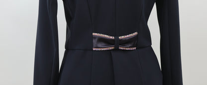 DEMO Lamantia Couture Mini Frack Rose Blue MAAT 40