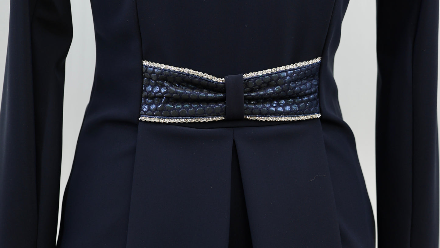 Lamantia Couture Sportive Jacket Blue Bubbles