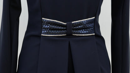 Lamantia Couture Sportive Jacket Blue Bubbles