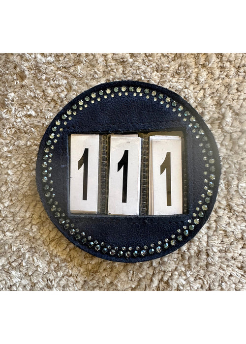 Swarovski Wedstrijd nummer Blauw Lak Crystal Montana