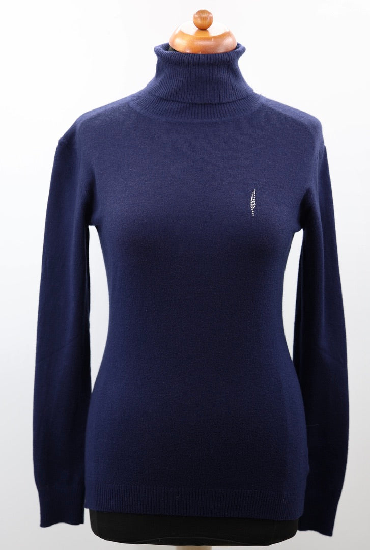 Equestrian Style Aviar Signature Swarovksi Blue