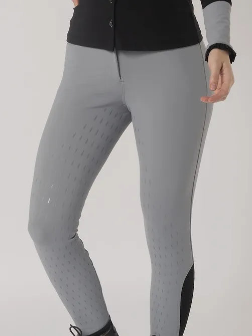 Aviar high rise Full Grip breeches Grey