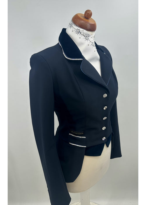 Lamantia couture Mini Frack Dark Blue Classic Velvet