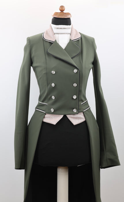 Lamantia Couture Frack Kaki Green Rose