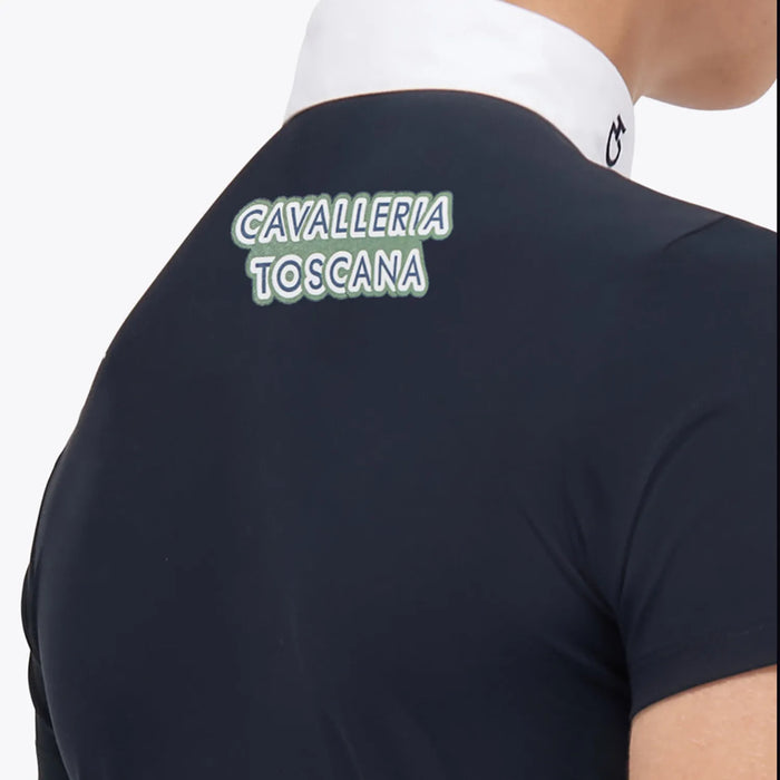 Cavalleria Toscana bubble jersey competition polo kids