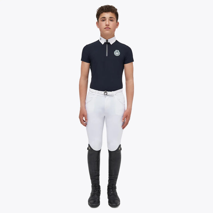 Cavalleria Toscana bubble jersey competition polo kids