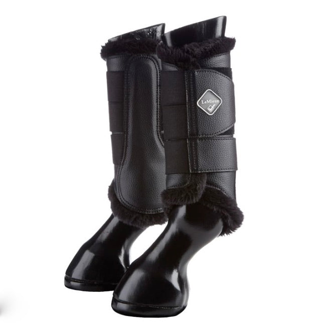 LeMieux Fleece Lined Boots Black Black