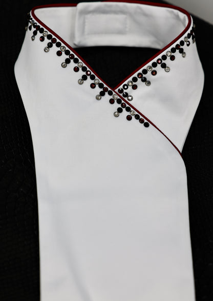 Swarovski Plastron Lamantia Burgundy Bliss