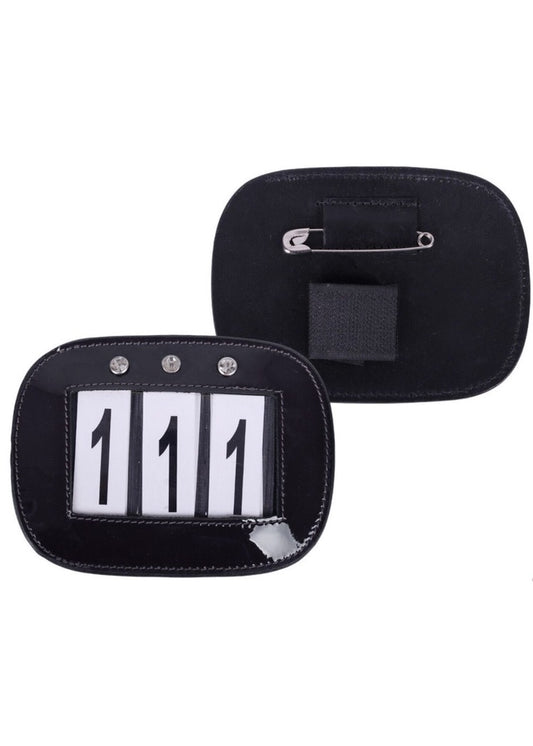 Wedstrijd nummer lak Zwart