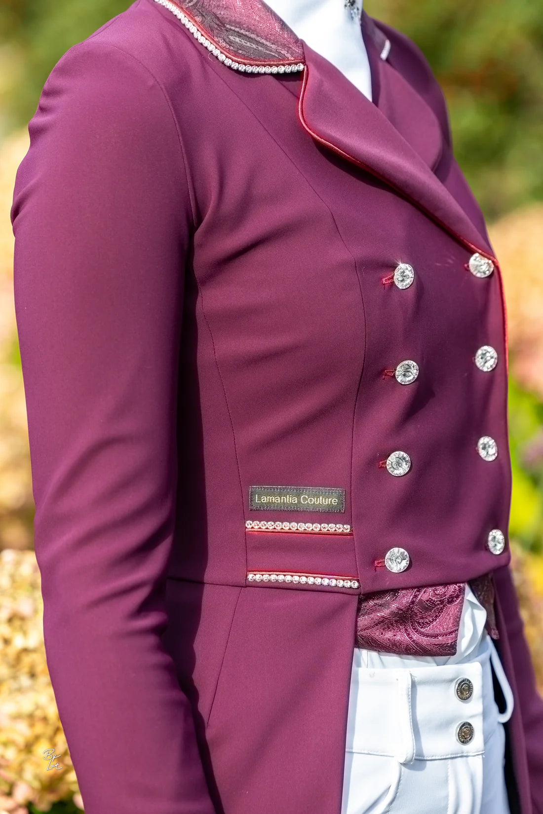 DEMO Lamantia Couture Frack Classic LE Burgundy SIZE 32 & 34