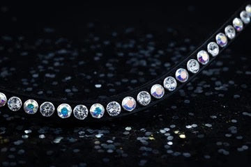 SWAROVSKI CLASSIC XL BROWBAND CRYSTAL AND AB