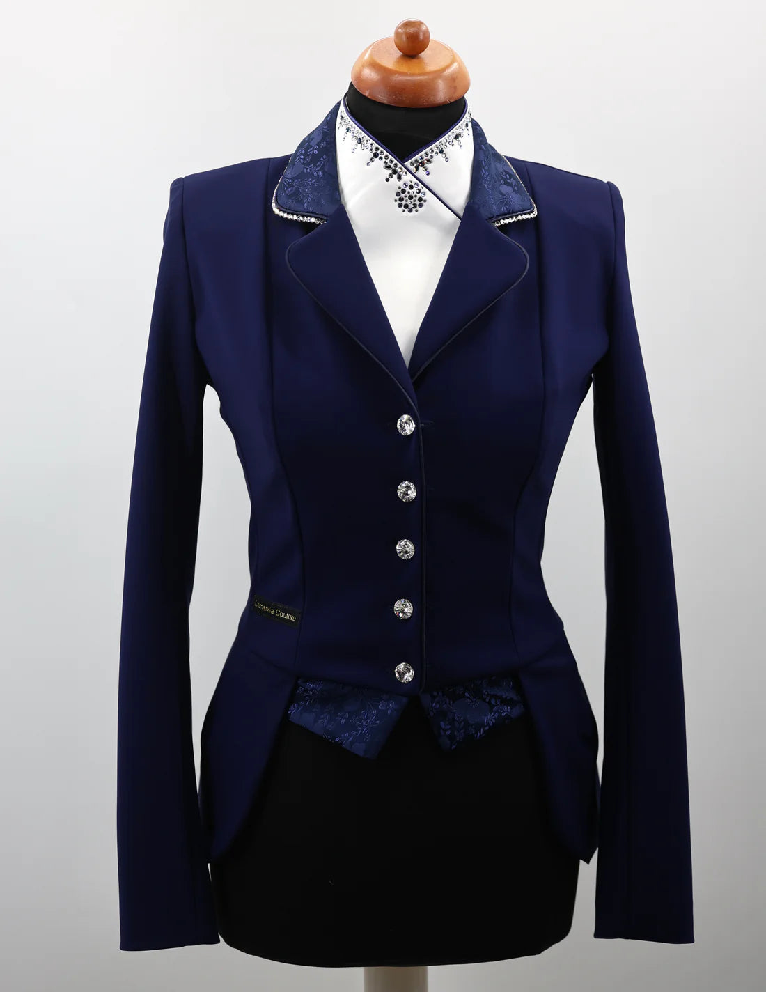 DEMO Lamantia Couture Mini Frack Blue Romance SIZE 38