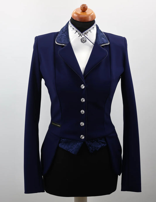 DEMO Lamantia Couture Mini Frack Blue Romance SIZE 38