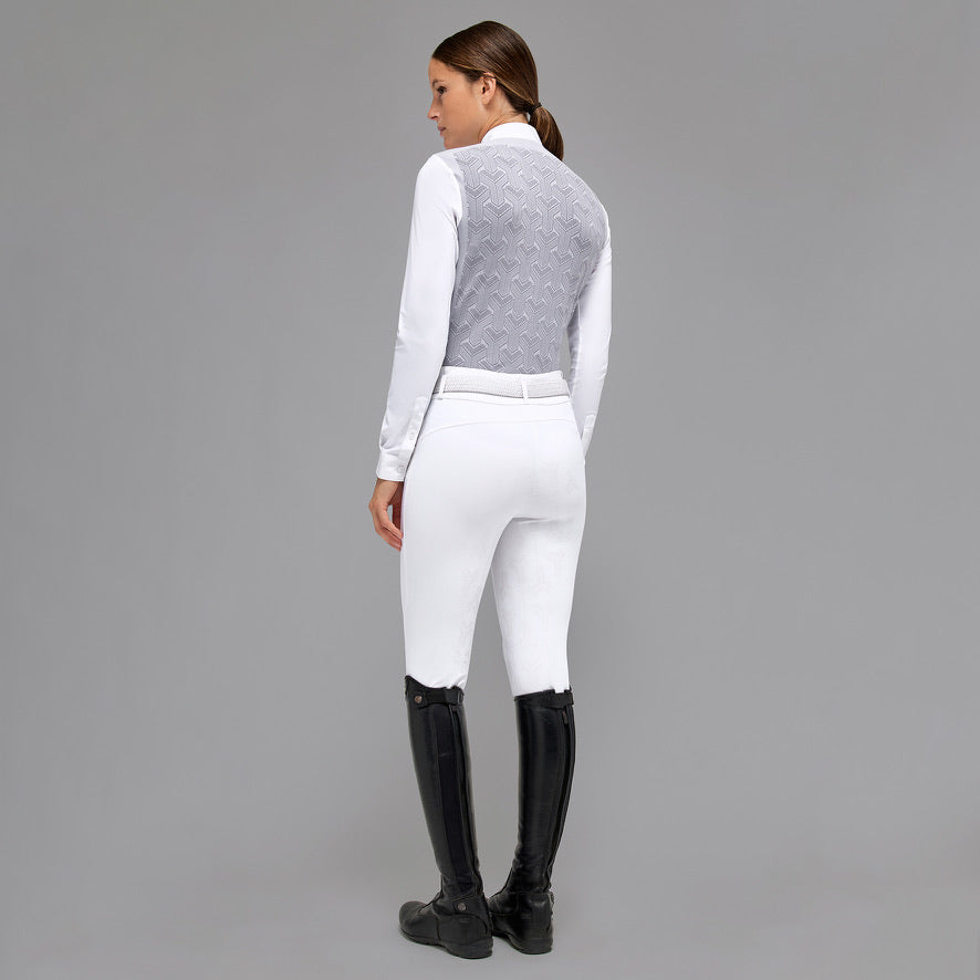 Cavalleria Toscana REVO Pleated Poplin long sleeve