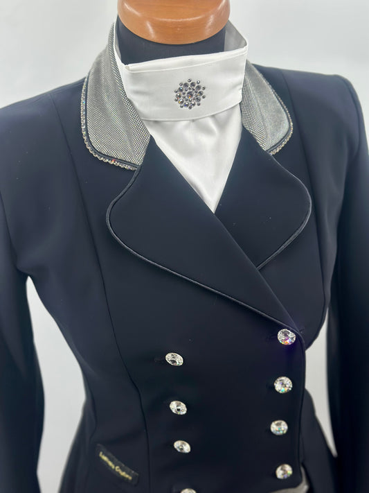 DEMO Lamantia Couture Slipjas Limited Edition silver MAAT 34 & 36